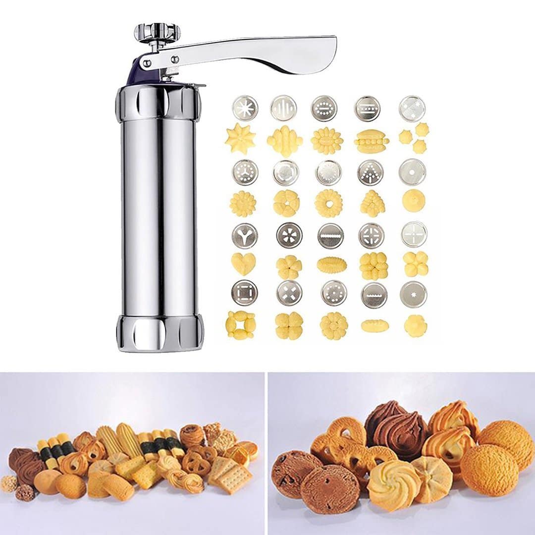 BowLift | Biscuit Press Stainless Steel Cookie Maker