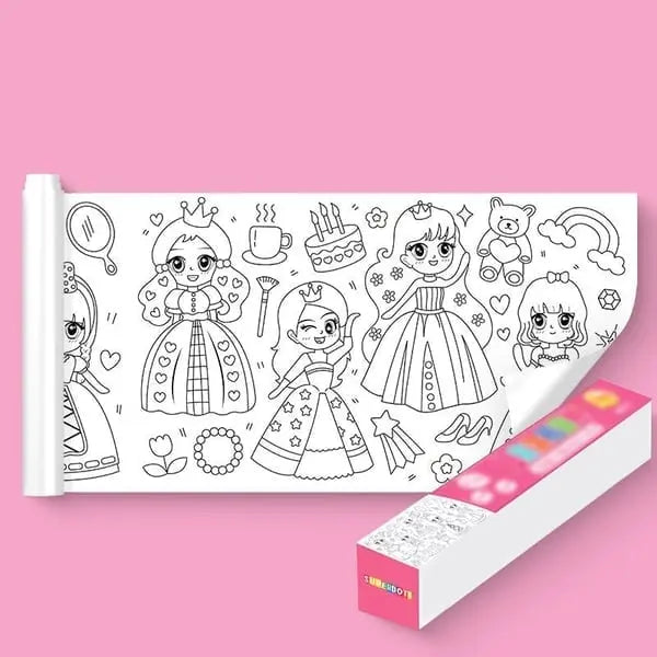 BowLift | Children's Creative Stencil Roller – Reusable Art Sticker Set for Kids