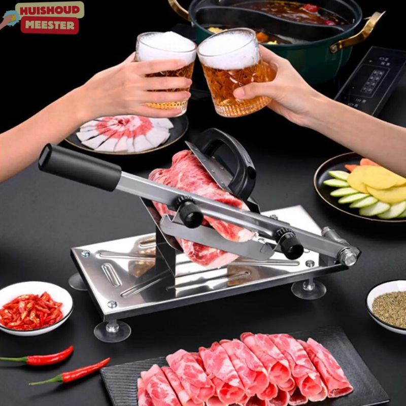 BowLift | KitchenSlicer – Professional Cutting Machine for Home | Adjustable Blade, Durable Stainless Steel