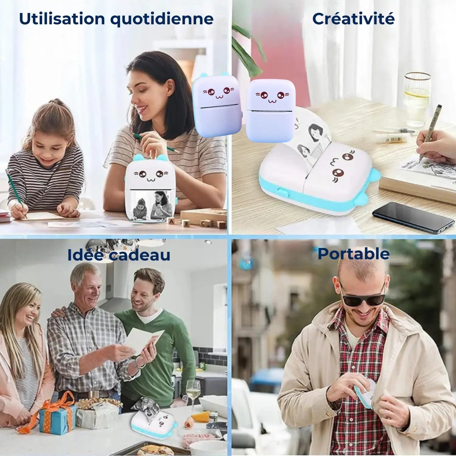 BowLift | Compact Bluetooth Thermal Printer – No Ink Required