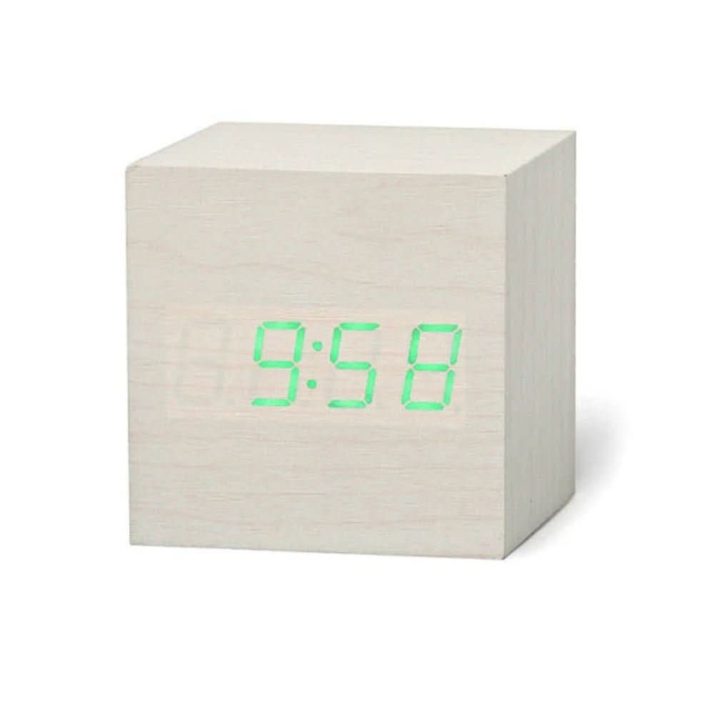 BowLift | Compact mini LED digital alarm clock for stylish rooms