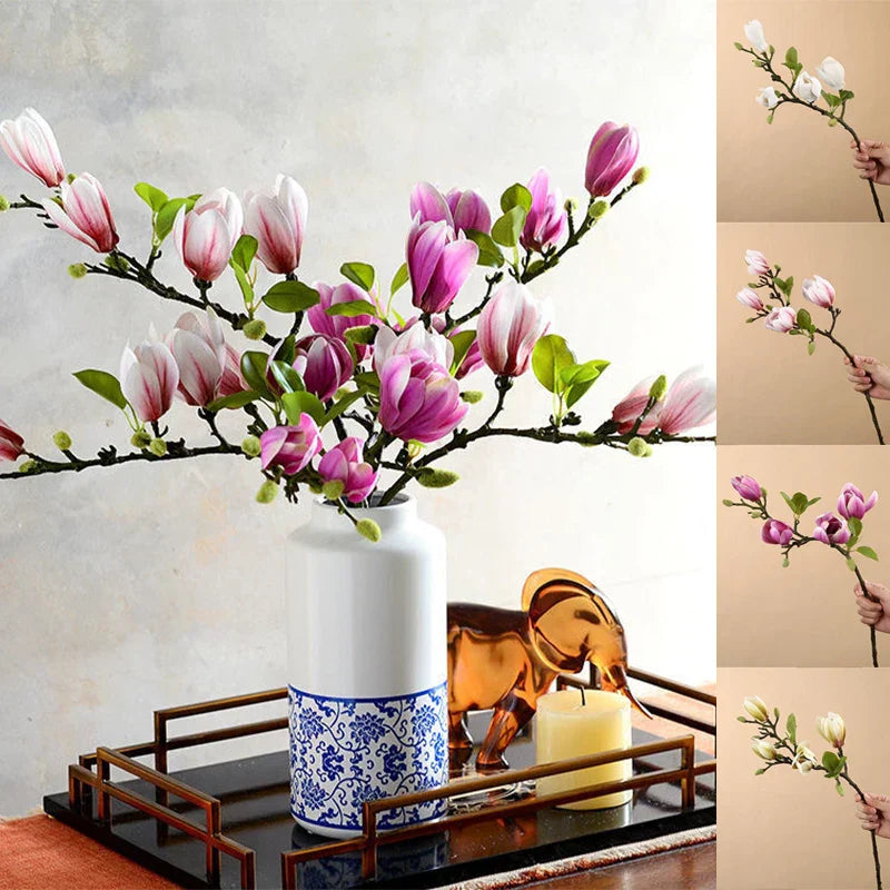 BowLift | SilkSplendor - Life-like artificial magnolia branches