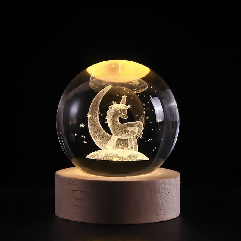 BowLift | Luminous Crystal Ball LED Night Light Decor