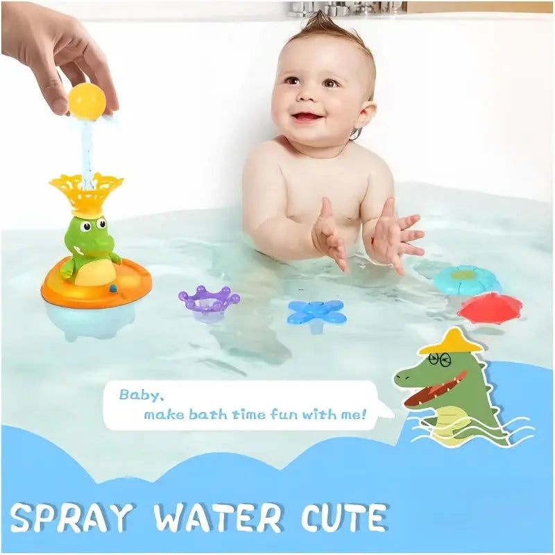 BowLift | LED Fountain "Crocodile" – With interchangeable attachments & light effect