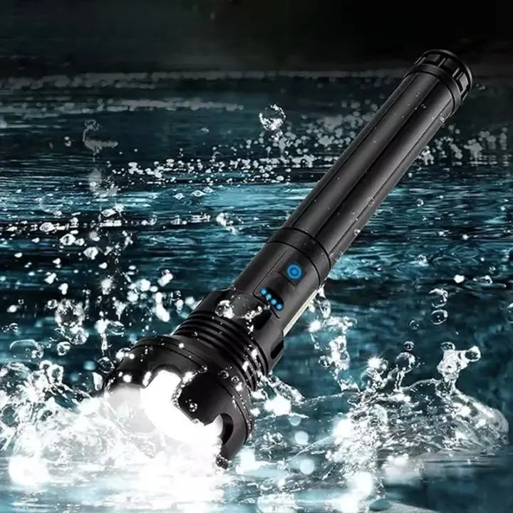 BowLift | LED flashlight with laser – rechargeable & robust