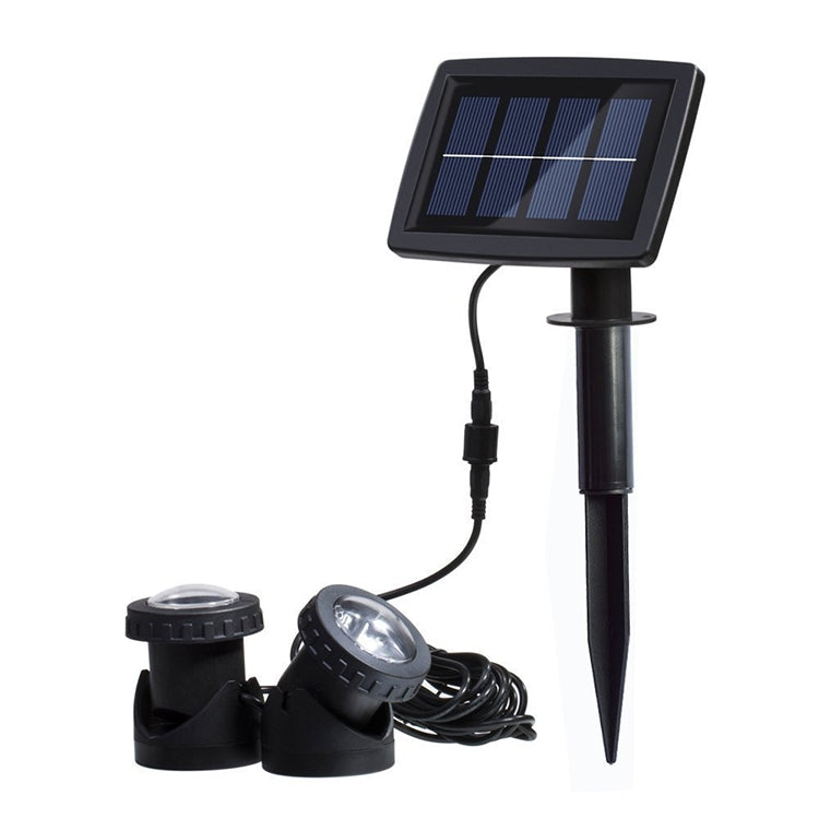 BowLift | Two Heads LED Outdoor Waterproof Solar Underwater Spotlight Floodlight