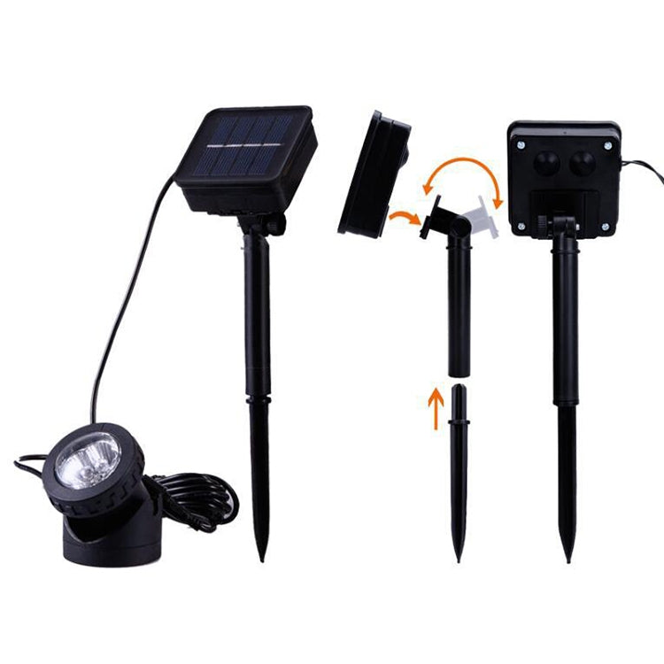 BowLift | Two Heads LED Outdoor Waterproof Solar Underwater Spotlight Floodlight