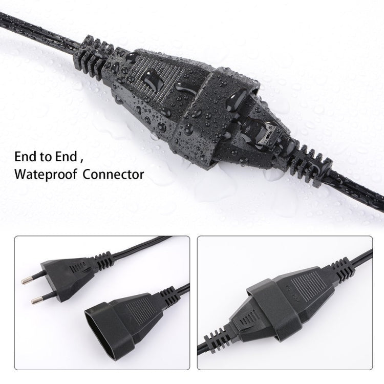 BowLift | G40-EU-25 G40 7.6m 175W E12 IP44 waterproof Retro Filament light bulbs string, 25 light bulbs LED decorative lamp for garden, construction, bar, party, wedding, AC 220V, EU plug (Warm White)