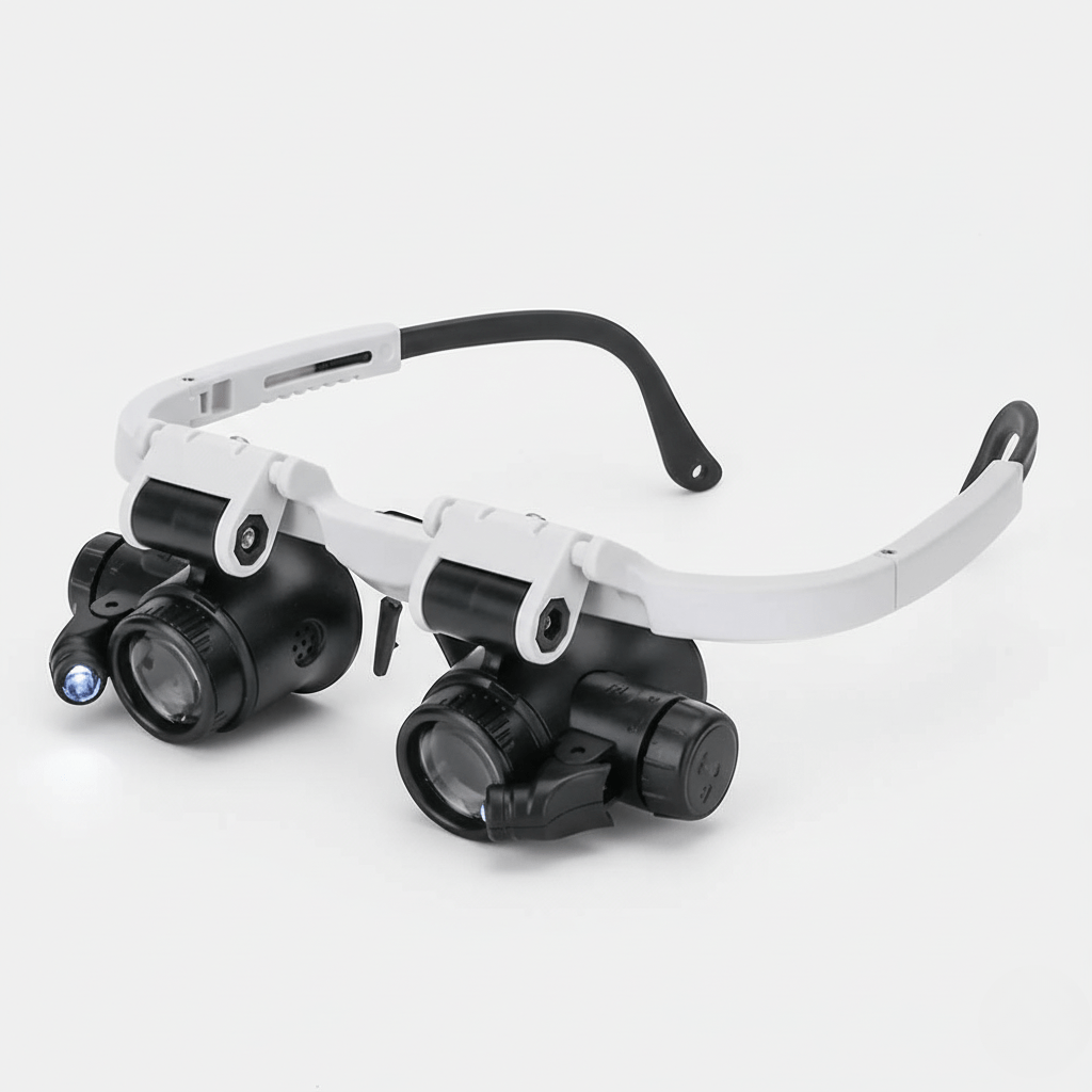 BowLift | Adjustable LED Magnifying Glasses for Reading & Jewelry Work