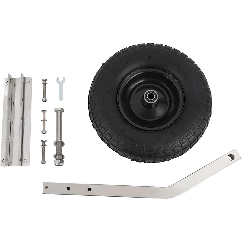 BowLift | Launching Wheels ,Boat Launch Wheel, 500 lbs Loading Inflatable Boat Transom Launch Wheel with 12 Inch Wheel, Aluminum Alloy Transom Launch Wheel for Inflatable Boats and Aluminum Boats
