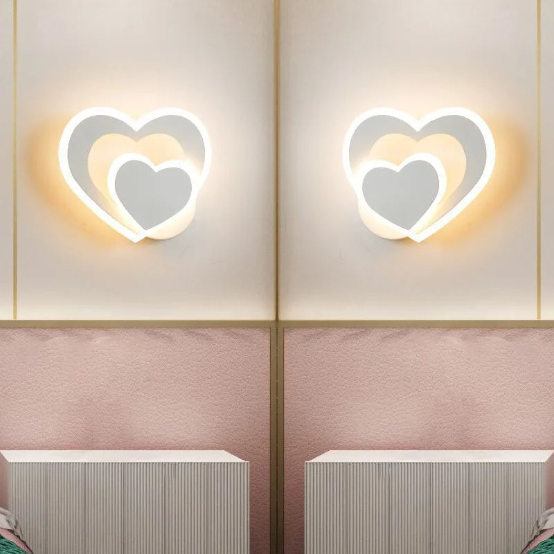 BowLift | Heart Wall Light | Romantic Design | Easy Installation - AtmosLove