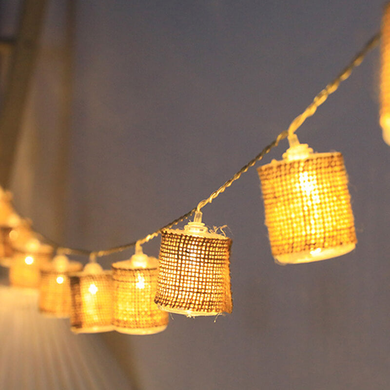 BowLift | Linen Lantern String Lights