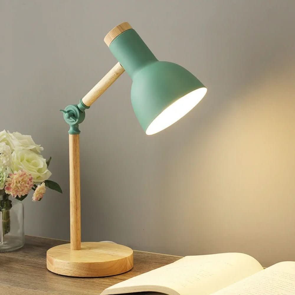 BowLift | Adjustable wooden table lamp in Scandinavian style for stylish lighting