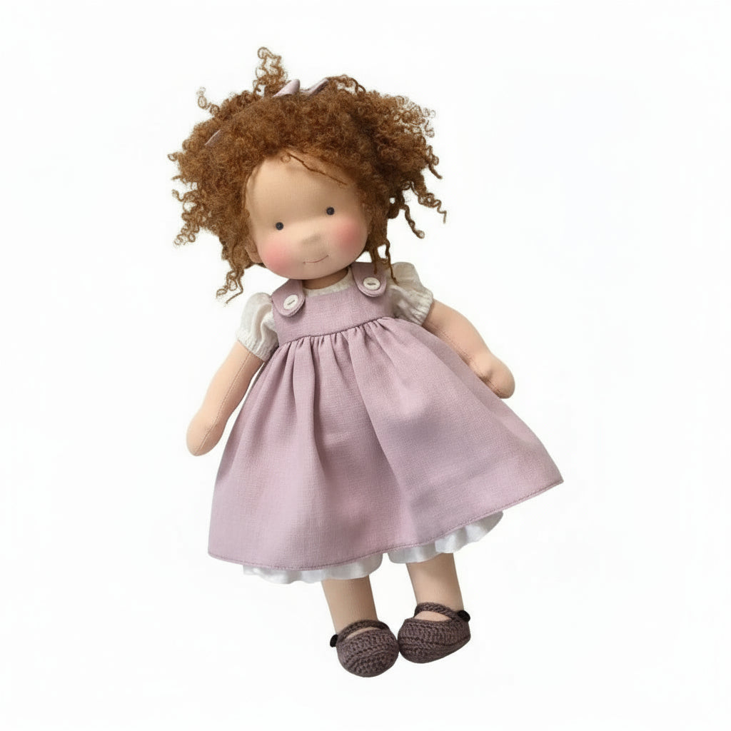 BowLift | Handmade Waldorf Doll Made of Cotton for Creative Play