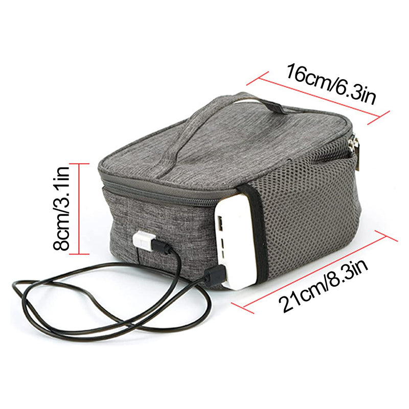 BowLift | USB Heated Lunch Box Car-Mounted Constant Temperature Heating Bag Portable Potable Heating Lunch Box For Adults Camping