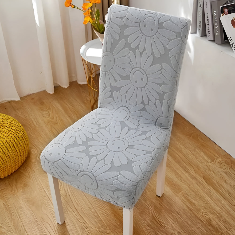 BowLift | Fleur Smiley Flower Stretch Chair Cover