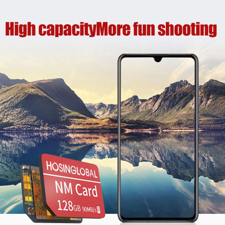 BowLift | HOSINGLOBAL 90MB/s 128GB NM Card