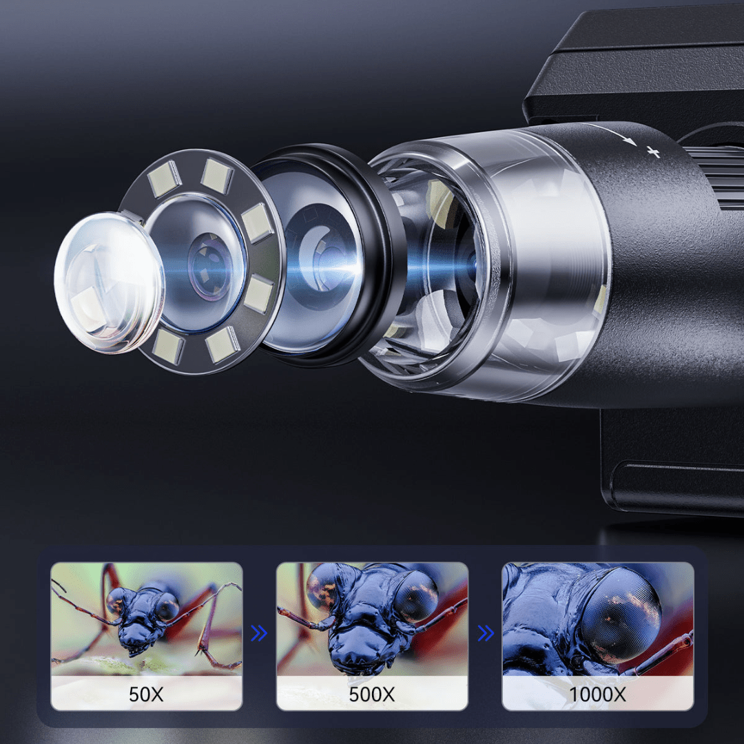 BowLift | High-resolution digital microscope with display