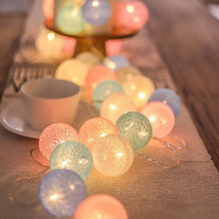 BowLift | Ballton - Cotton glowing ball swing | Various color combinations