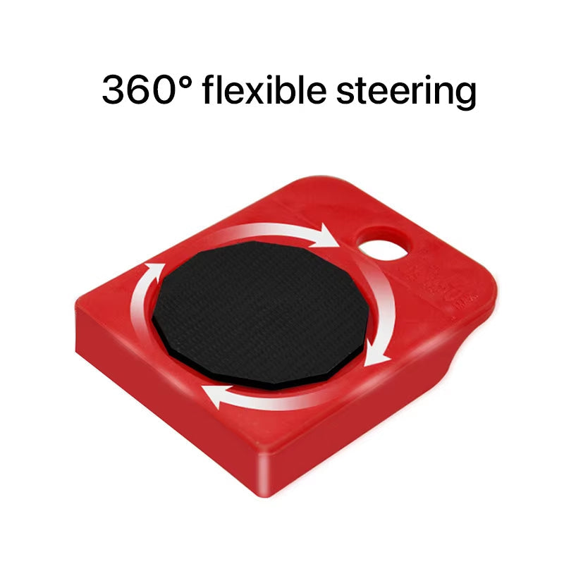 BowLift | Hot Sales 4 Pack Heavy Moving Device Universal Wheel Moving Furniture Bed Pulley Labor Saving Moving Tools