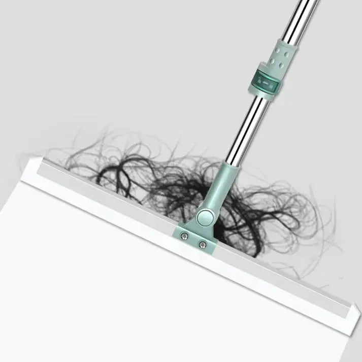 BowLift | Magical Floor Mop – 2-in-1 Silicone Broom with 180° Redatable Head