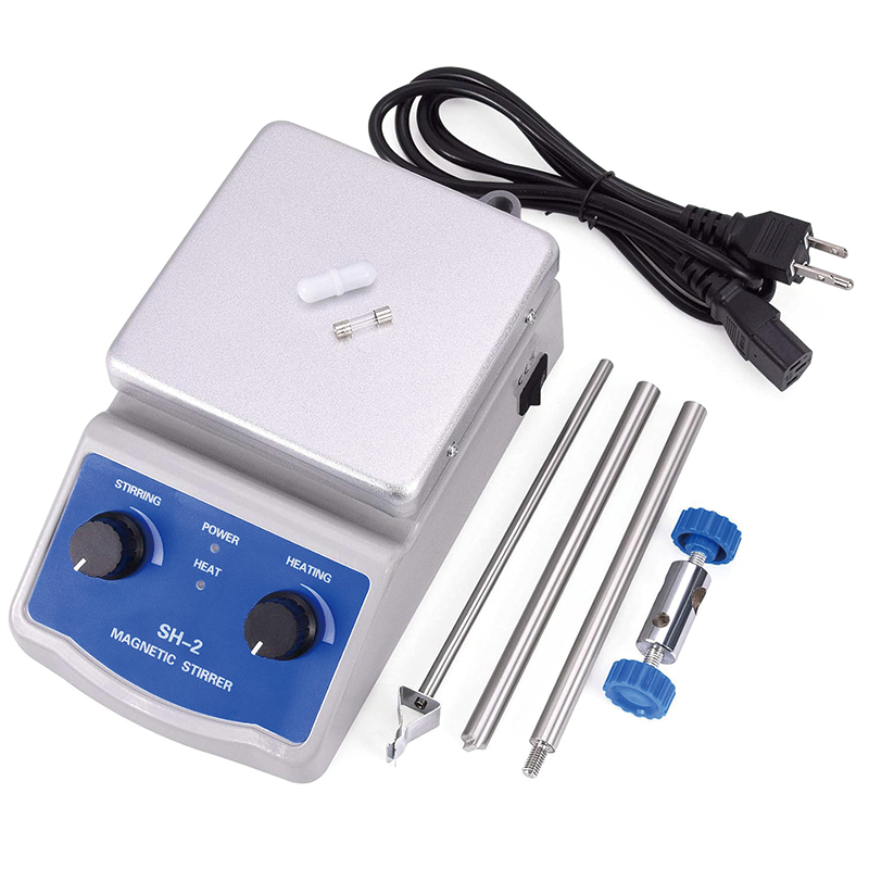BowLift | Magnetic Stirrer, 100-2000 RPM Stirrer, 1000ml Mixing Capacity Laboratory Magnetic Stirrer Hotplate, Max 520°F Hotplate