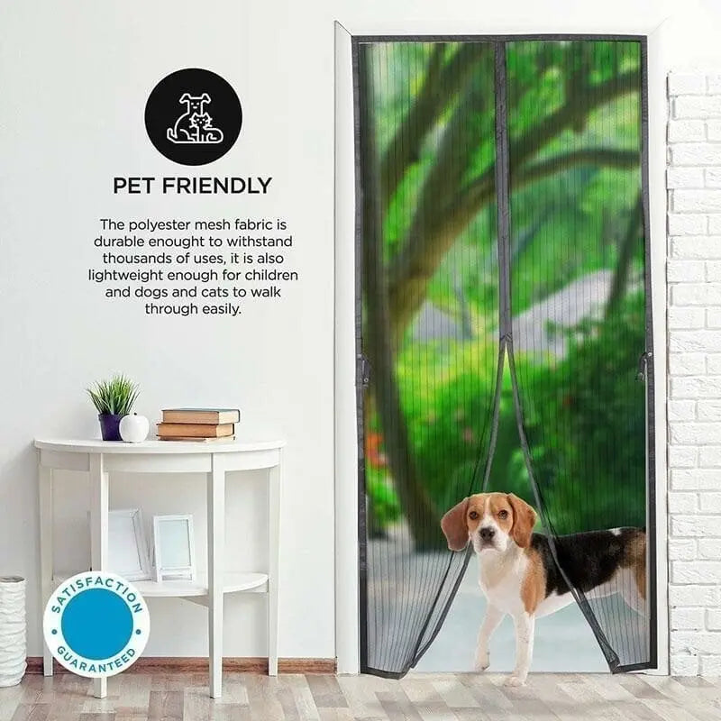 BowLift | Magnetic Insect Screen Door — Hands-Free Insect PRedection with Easy Installation