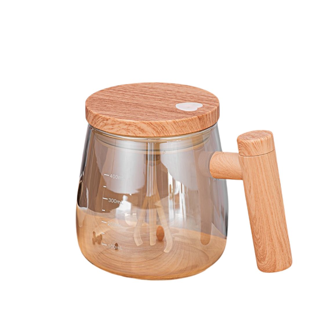 BowLift | 2in1 Mixer Cup made of Wood