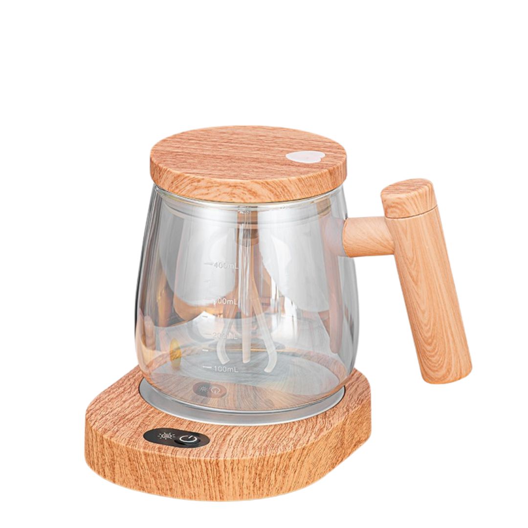 BowLift | 2in1 Mixer Cup made of Wood