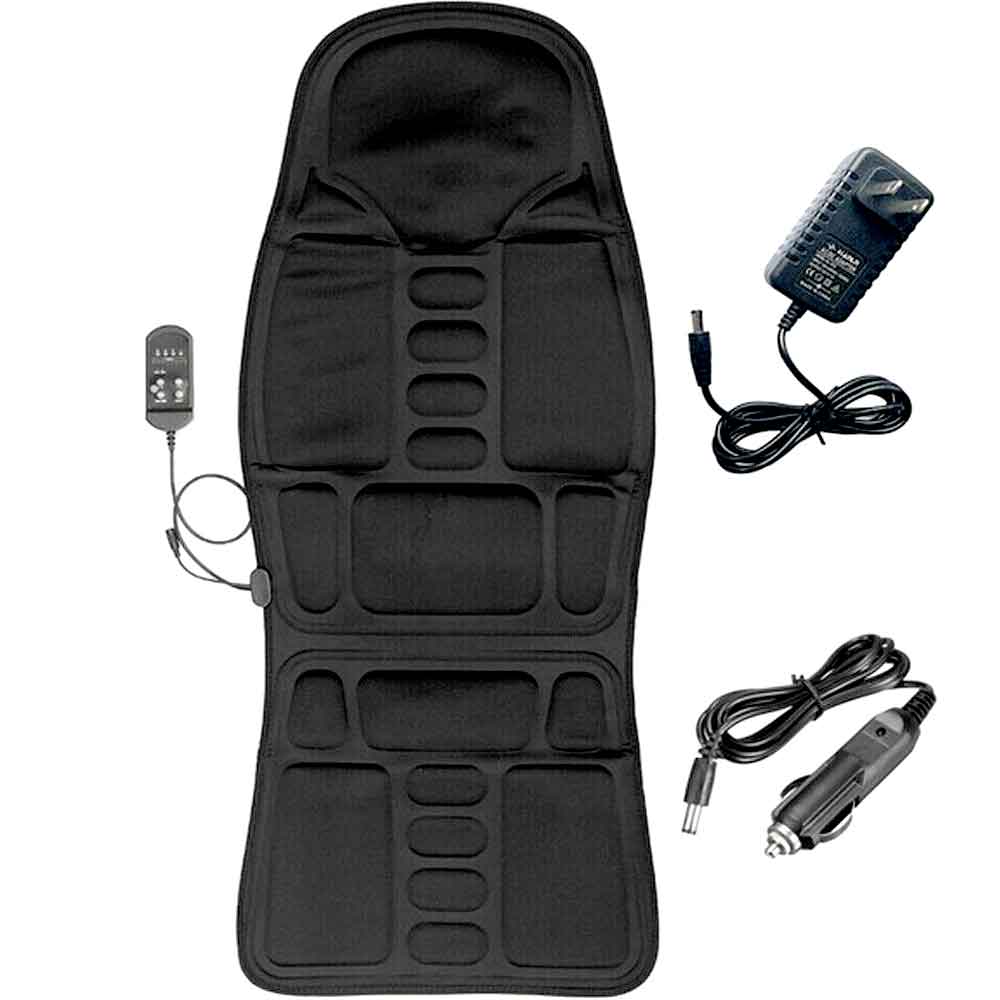 BowLift | Fashion massage chair pad with heated neck pillow for car and home