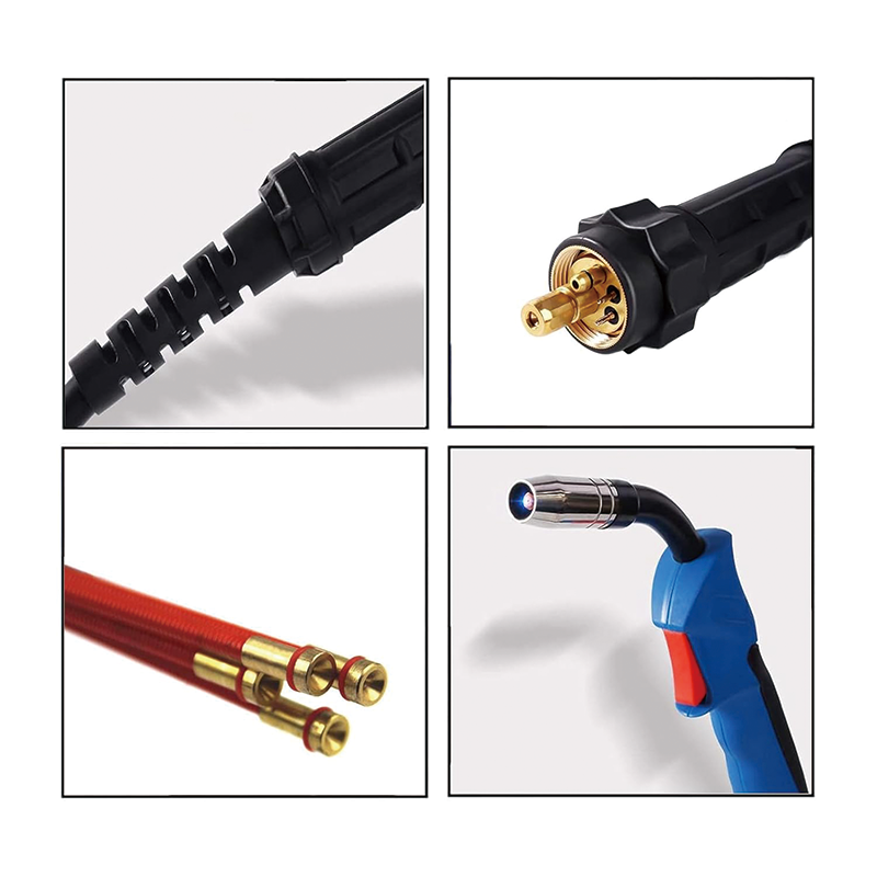 BowLift | 10Ft Mig Welding Gun, MIG Welder Torch Inert Gas for MIG MAG Welding Binzel Type Flexible Head
