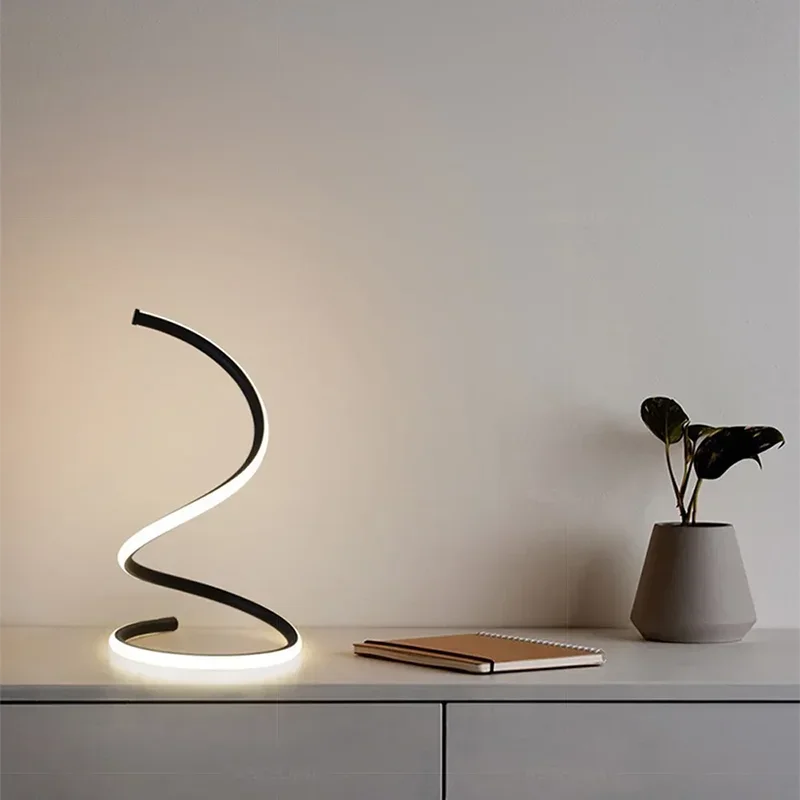 BowLift | GlowStream - Modern LED Table Lamp
