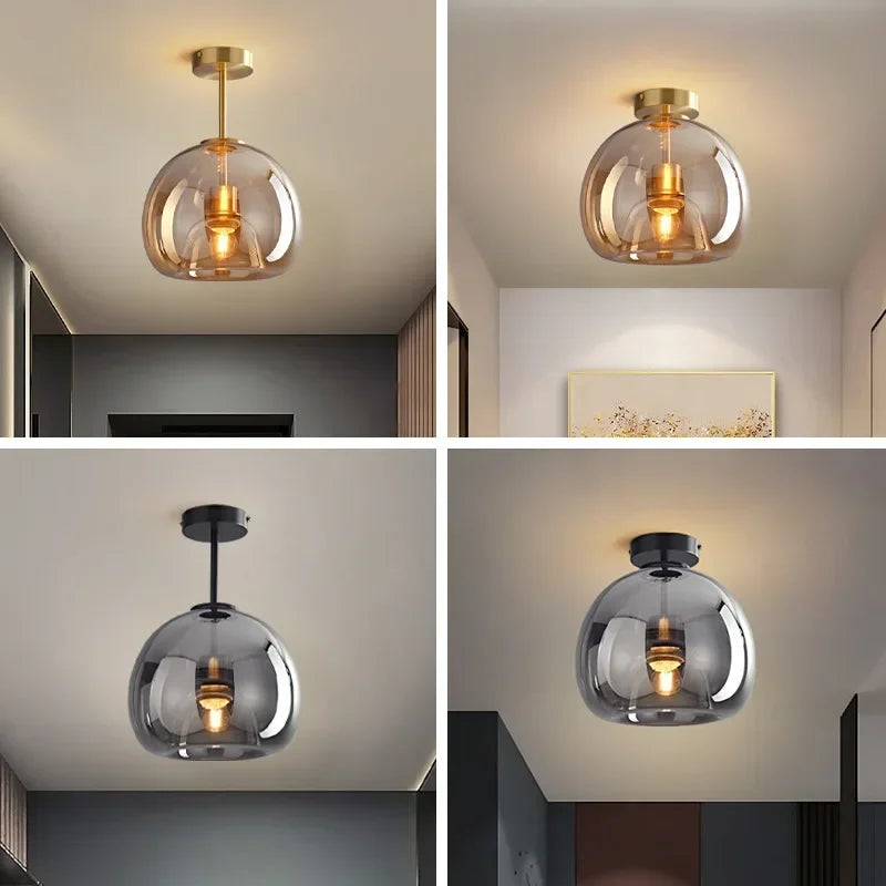 BowLift | EssenceGlow - Glass Ceiling Light
