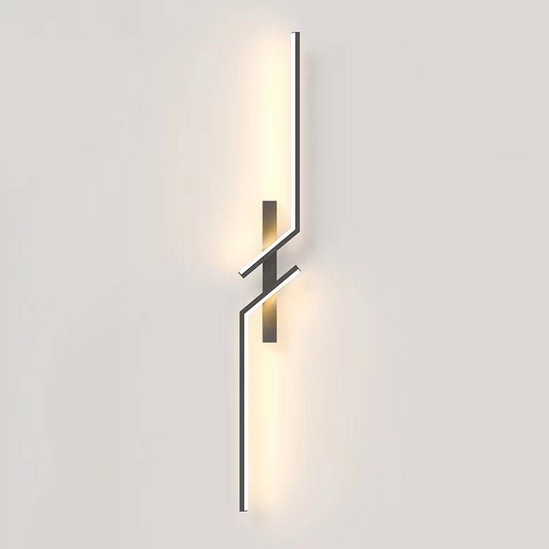 BowLift | Creative LED wall lamp with stripe design | Modern design and dimmable light in 3 colors
