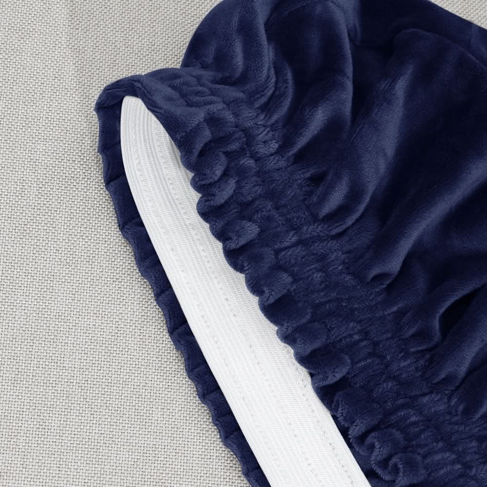 BowLift | 2-Seater Recliner Sofa Cover with Cup Holders – Velvet Plush