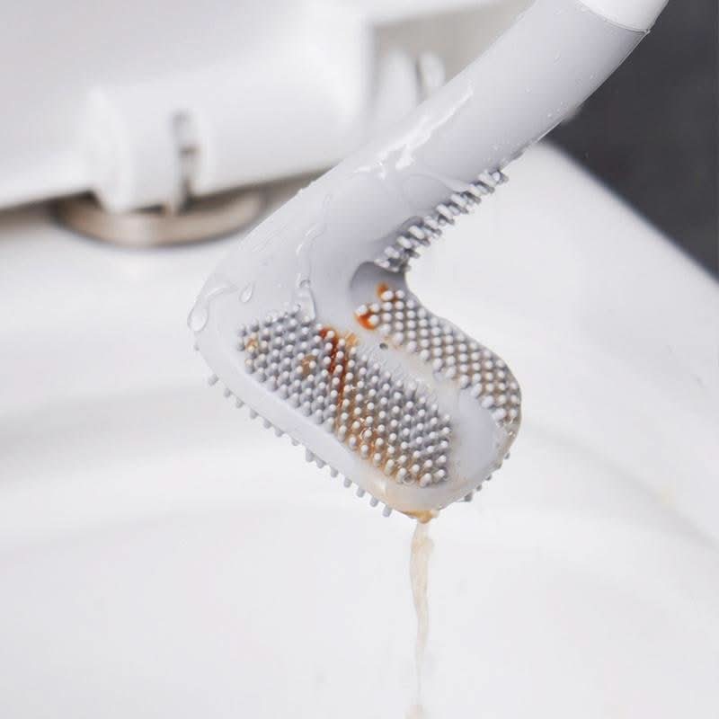 BowLift | Hygienic Triangle Brush for Bathroom Cleaning