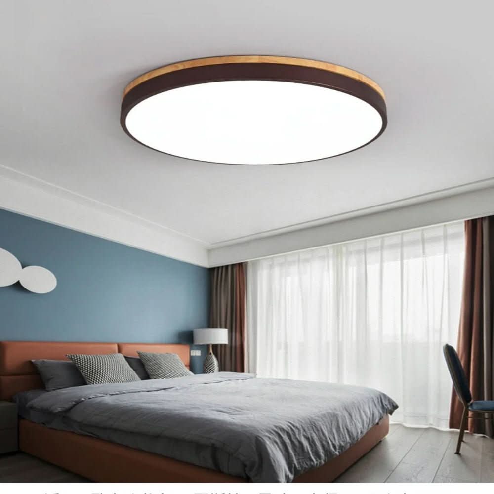 BowLift | Ceiling light made of natural wood – Scandinavian design for kitchen, bedroom & living room