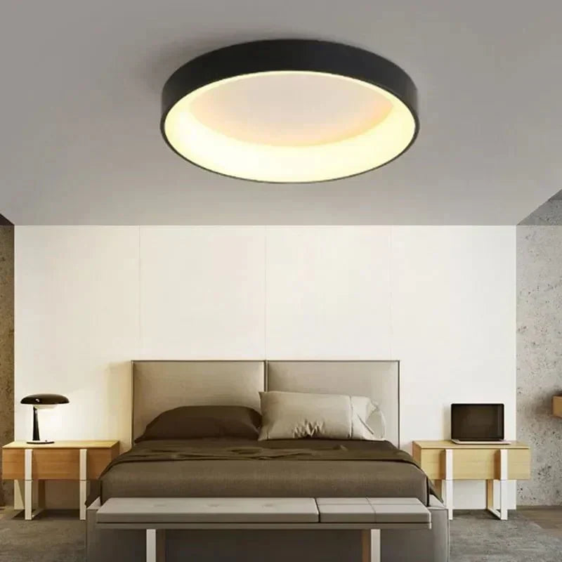 BowLift | CelestialGlow - Scandinavian Round LED Ceiling Lights