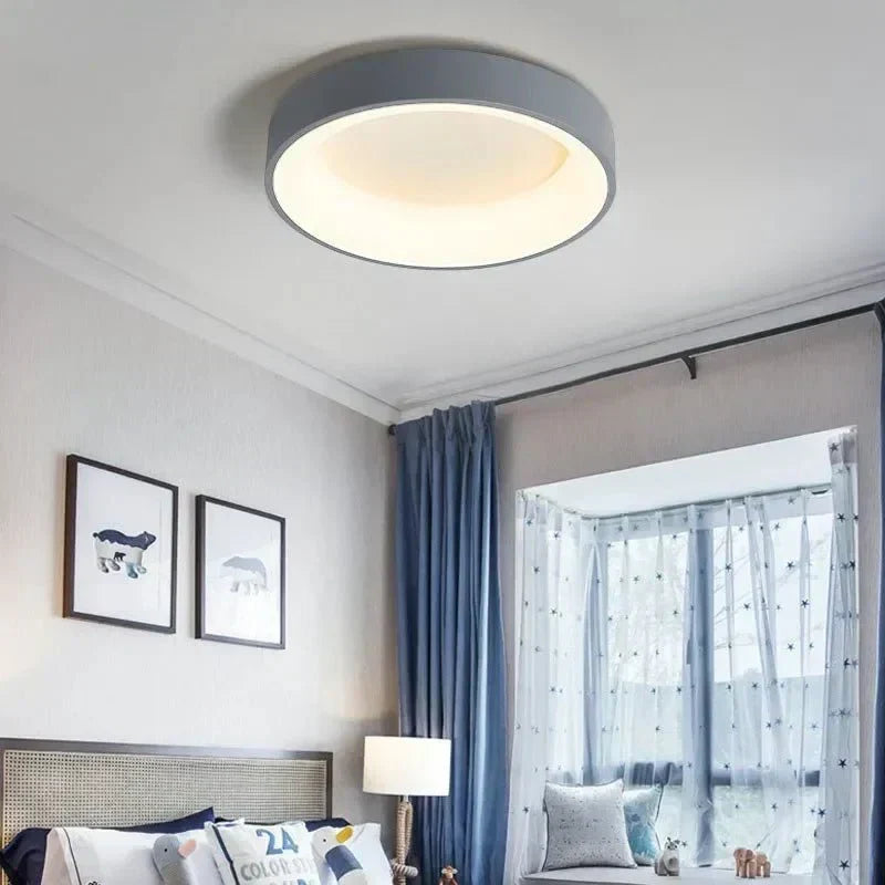 BowLift | CelestialGlow - Scandinavian Round LED Ceiling Lights