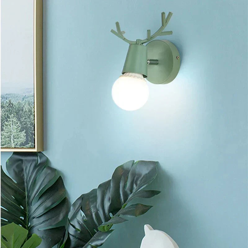 BowLift | BrightStag - Elegant Antler-Themed Wall Light