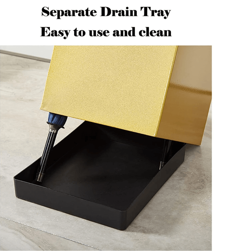 BowLift | DripFrame Umbrella Stand with Drip Tray – Scandinavian Minimalist Metal Umbrella Holder
