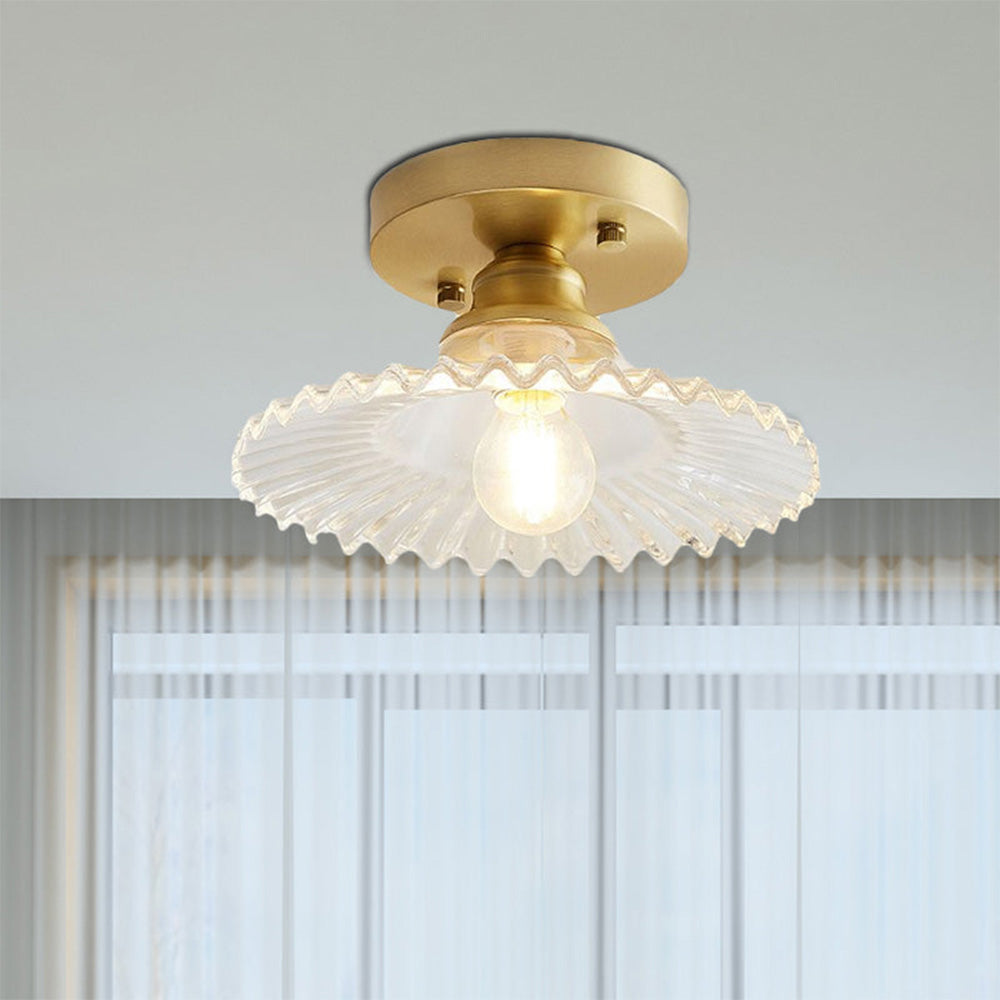 BowLift | Ceiling Light Modern Glass Semi Flush Lamp