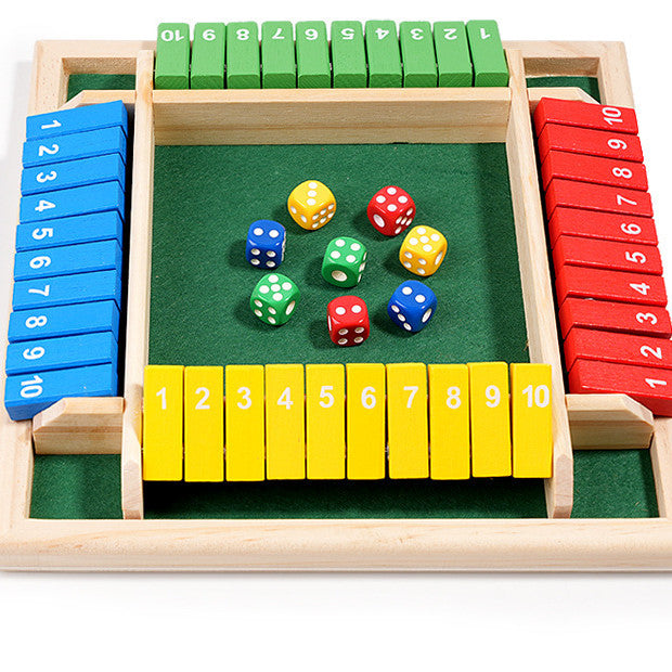 BowLift | Shut The Box Game - Fun Table Math Game for Adults & Children