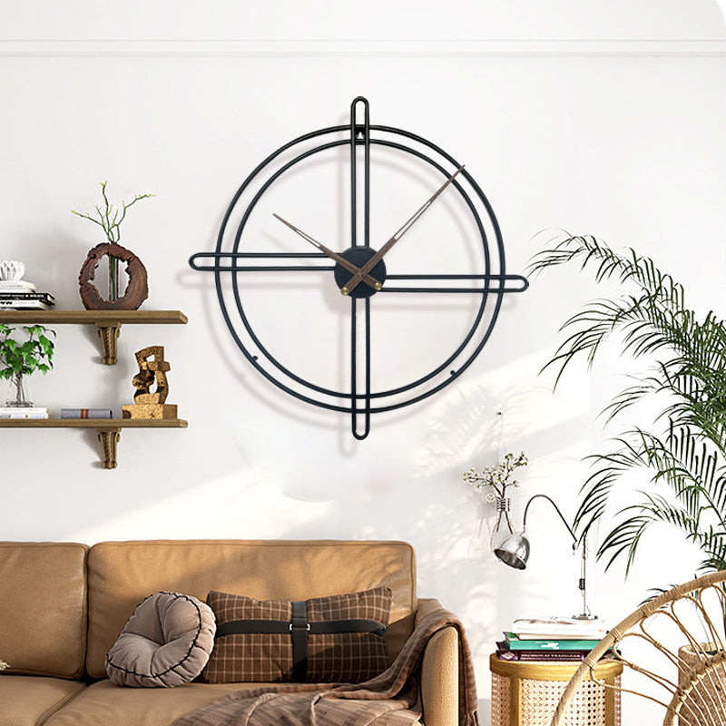 BowLift | Nordic decorative large wall clock for the living room 23 inches