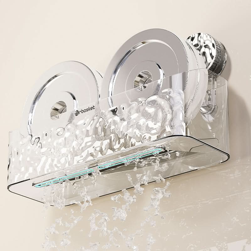 BowLift | Bathroom Suction Cup Shelf – Easy Storage Solution