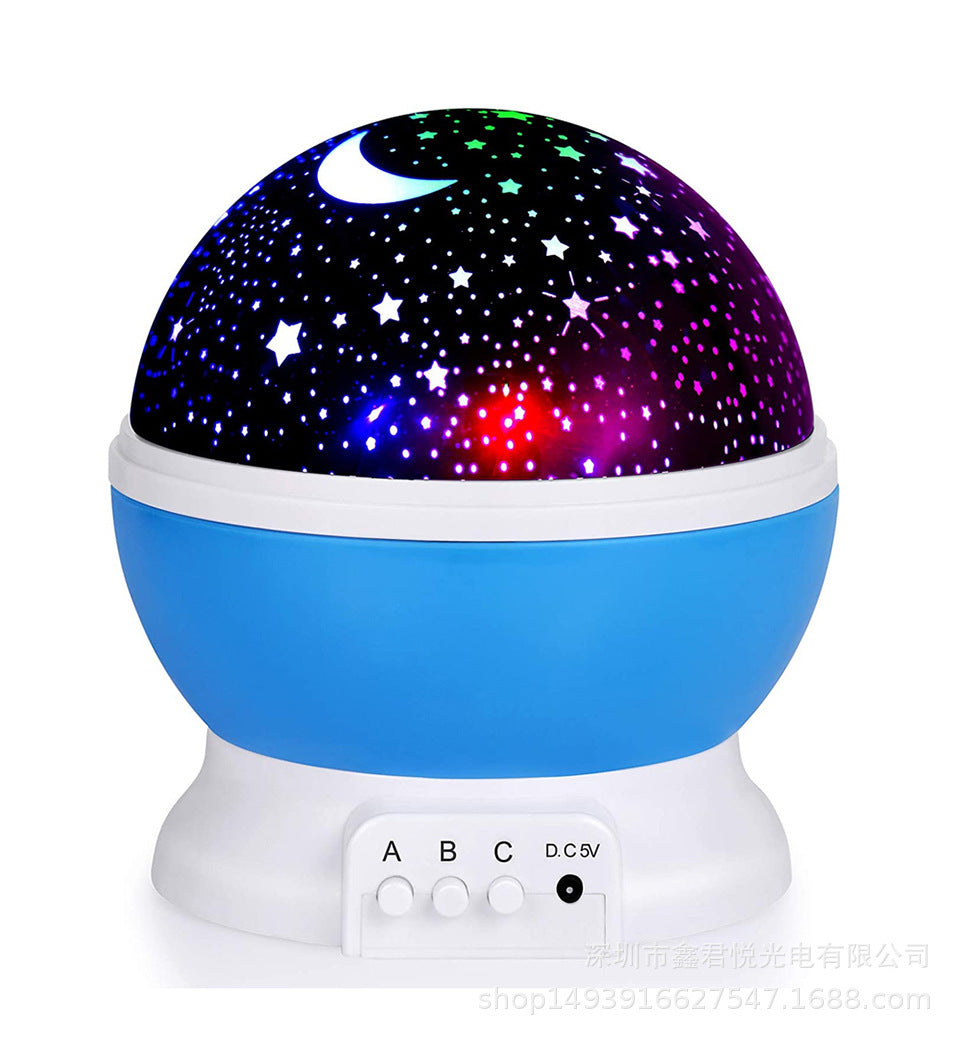 BowLift | Soothing Night Light Ball with Star Projection