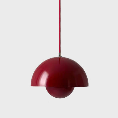 BowLift | Nordic Macaron 1-Light Half-Circle Dome Pendant Light