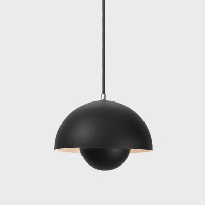 BowLift | Nordic Macaron 1-Light Half-Circle Dome Pendant Light