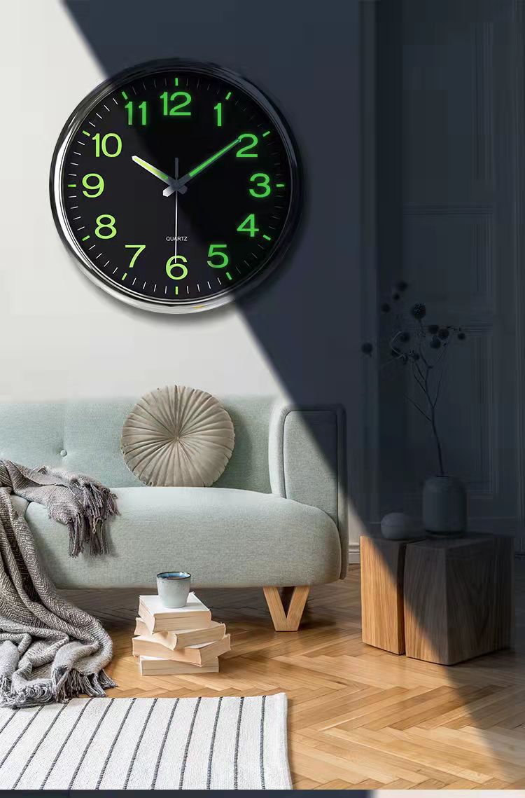 BowLift | Illuminating Classroom Silent Wall Clock 30 cm