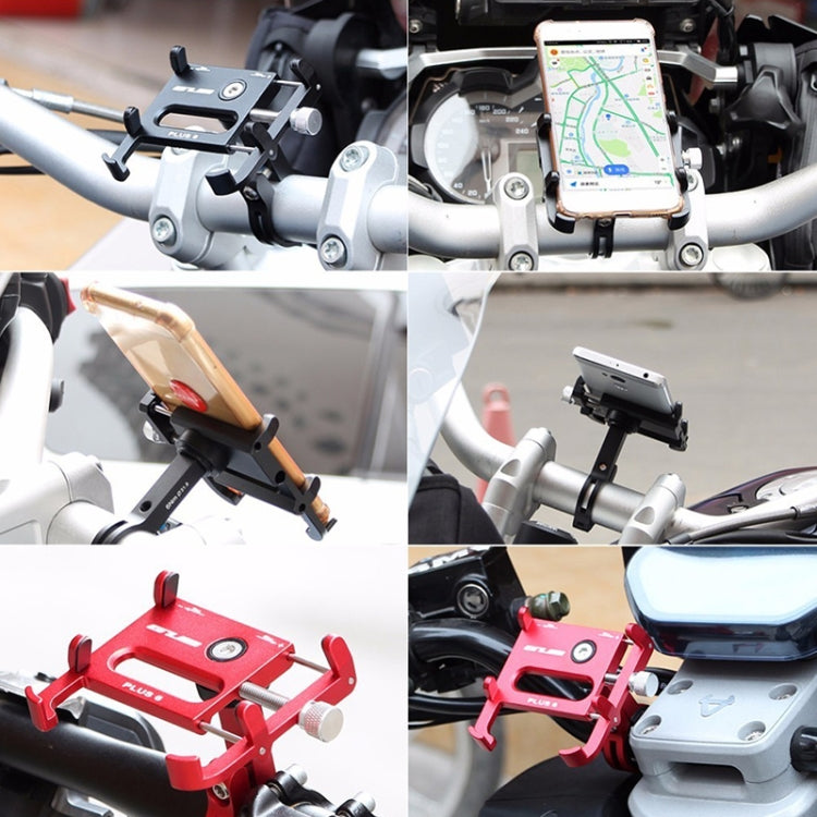 BowLift | GUB Plus 6 Aluminum Alloy MTB Bicycle Phone Holder (Titanium Color)